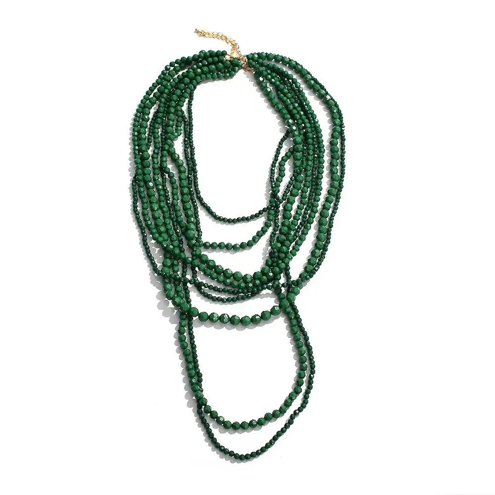 Aurora Necklace Green