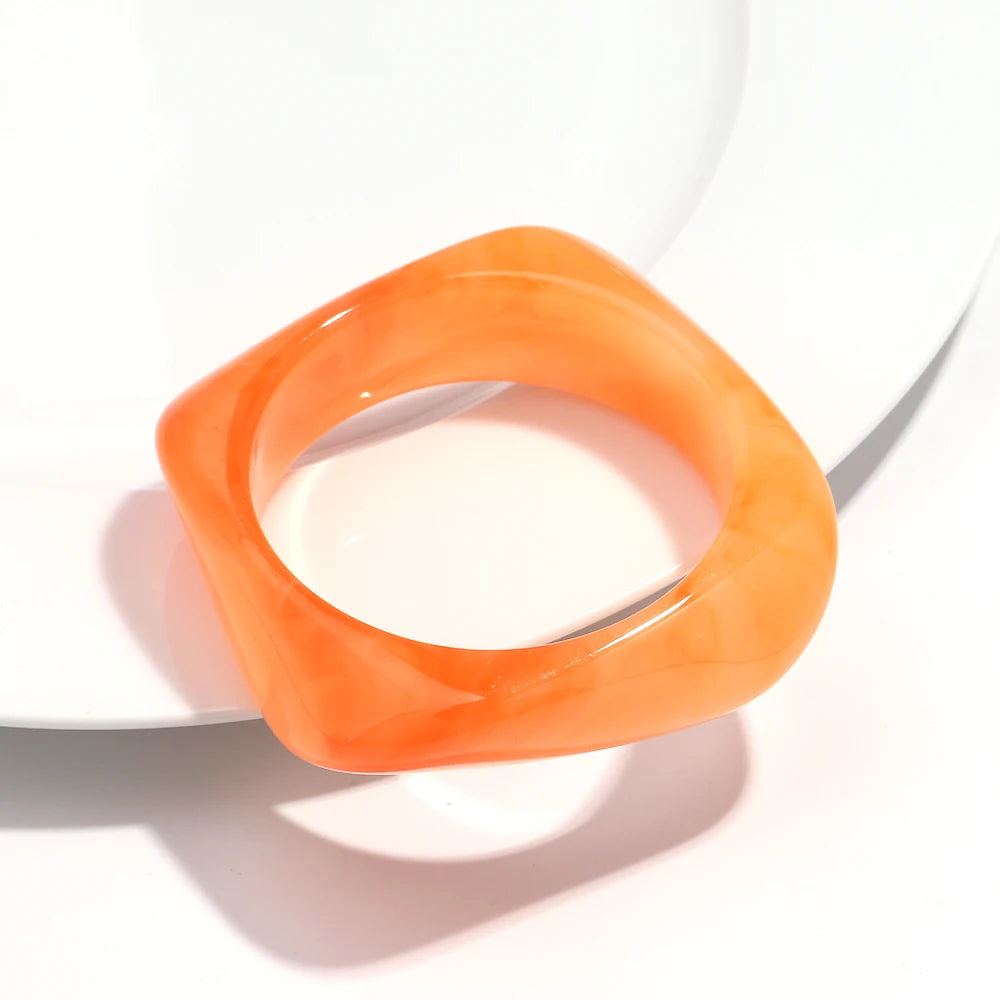 Eclectic Pop Bangle Light Orange
