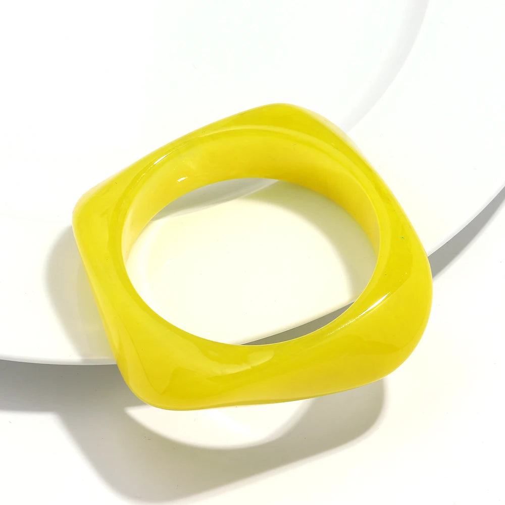 Eclectic Pop Bangle Yellow