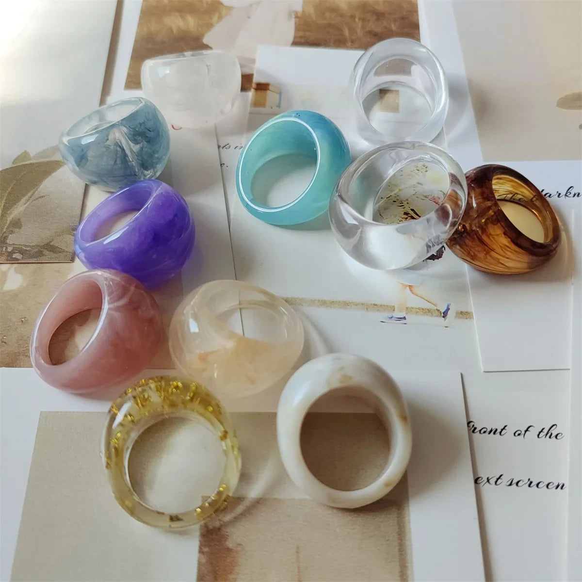 Metro Mood Ring (size 7) - 9 colors - hello baabs