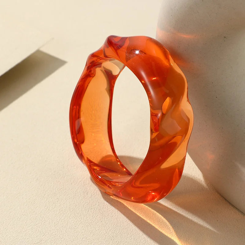 Prism Pulse Bangle Orange