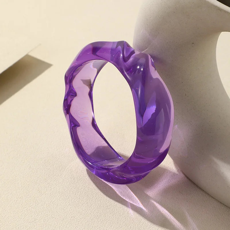 Prism Pulse Bangle Purple