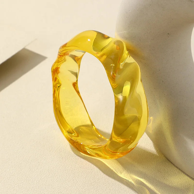 Prism Pulse Bangle Yellow
