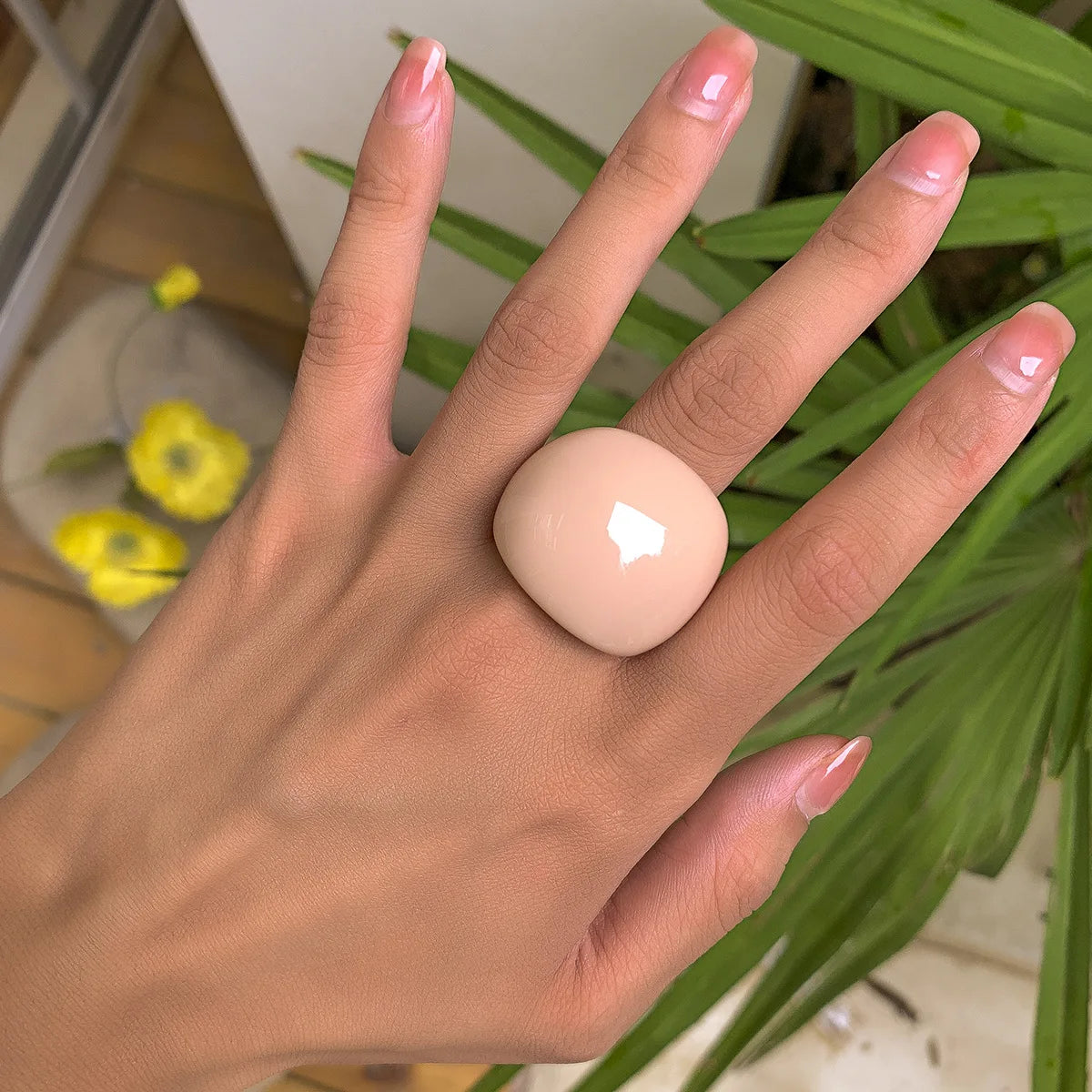 Punk Pop Ring Pink