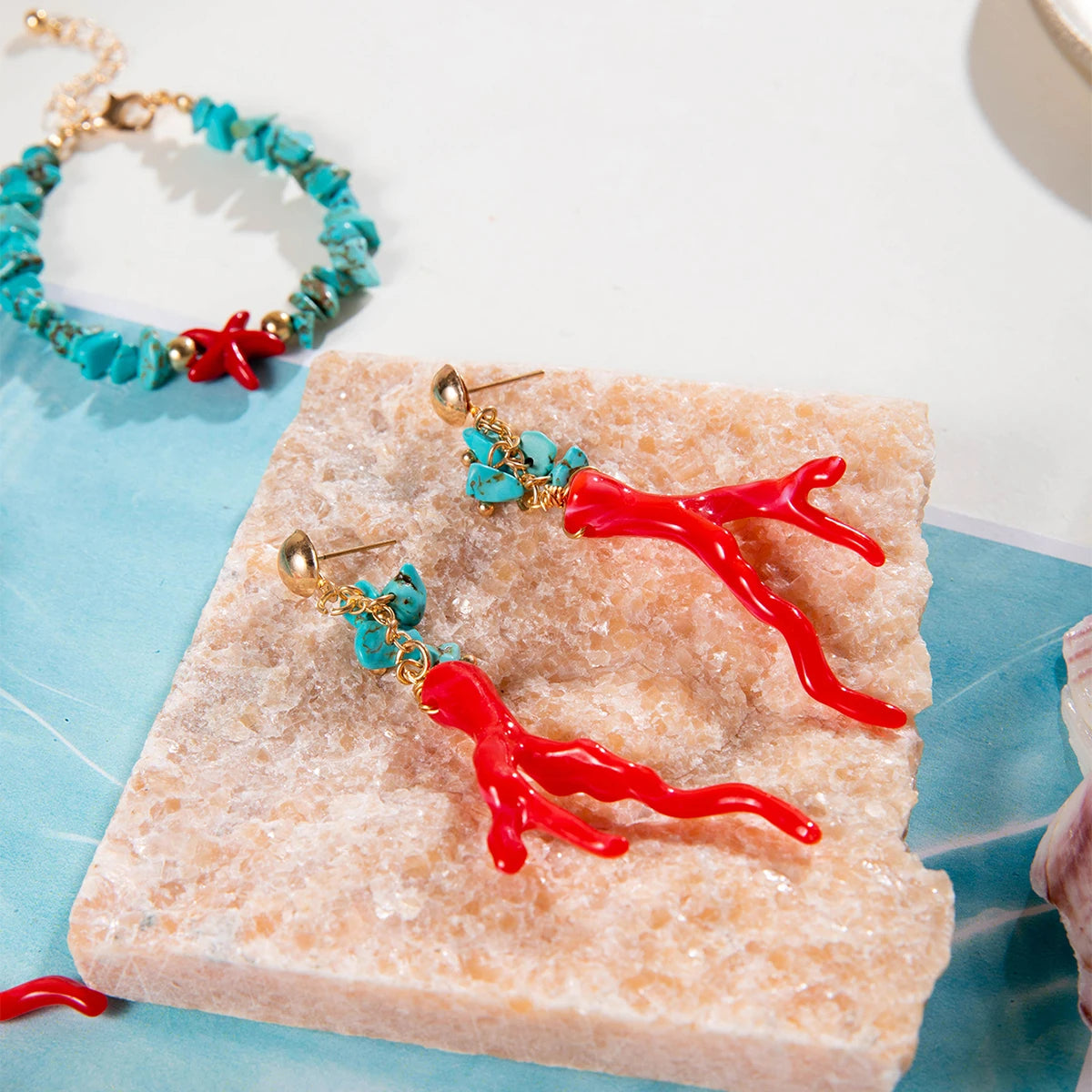 Rhapsody Reef Set (necklace, bracelet and earrings set)