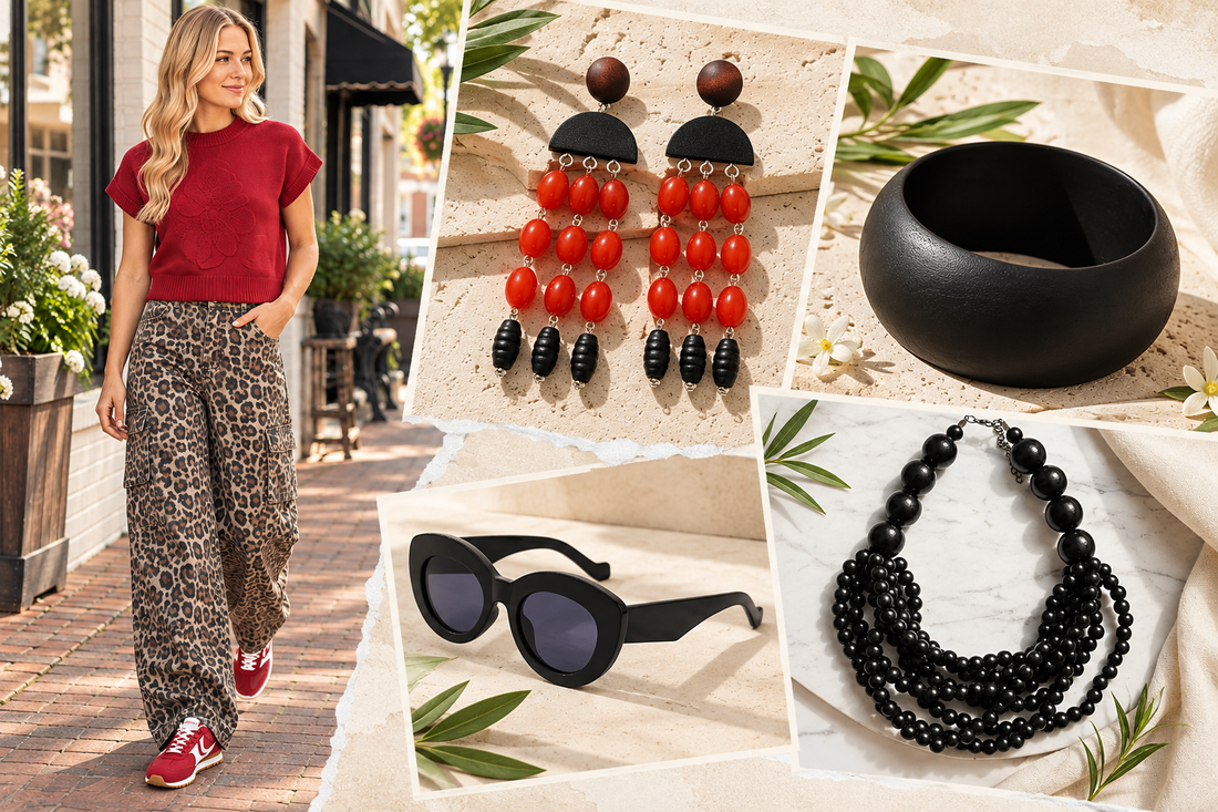 Wild at Heart: Leopard + Statement Black