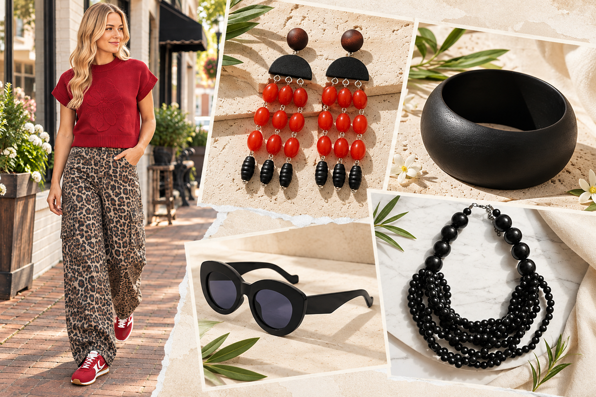Wild at Heart: Leopard + Statement Black