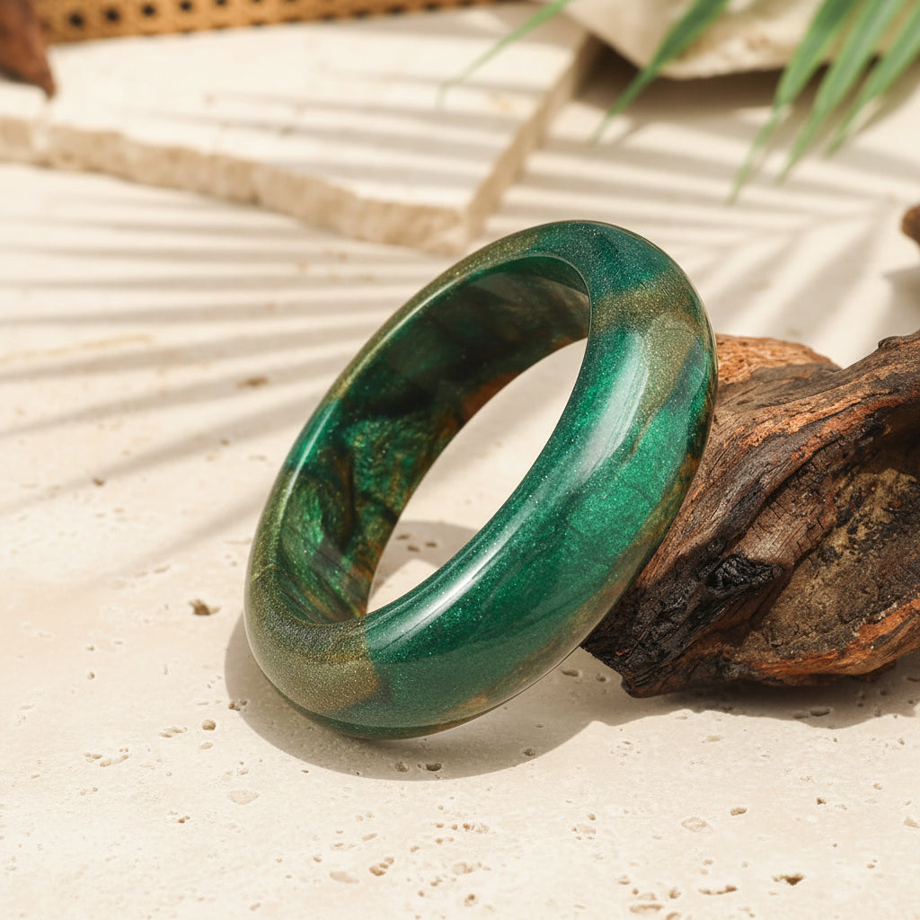 2.44" Diameter SMALL: Lucid Loop Bangle - 11 colors - Hello Baabs