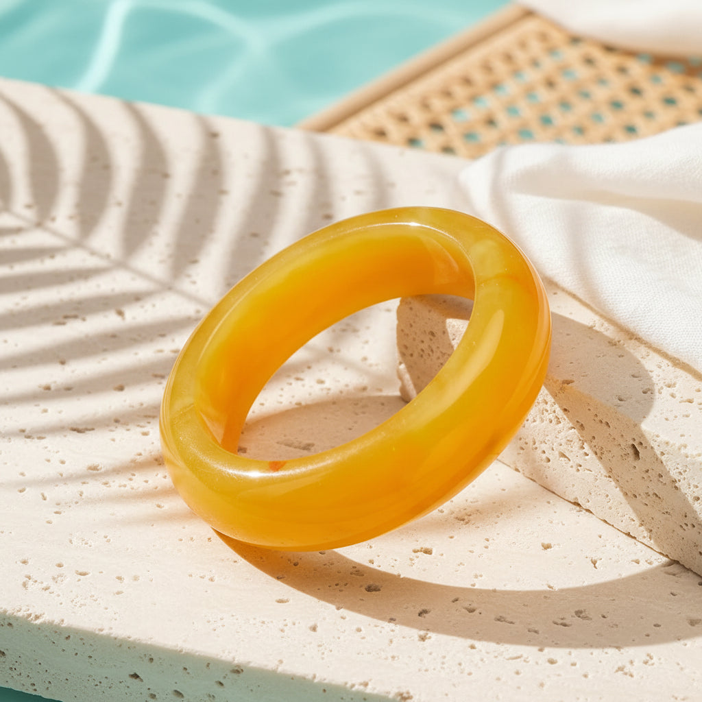 2.44" Diameter SMALL: Lucid Loop Bangle - 11 colors - Hello Baabs