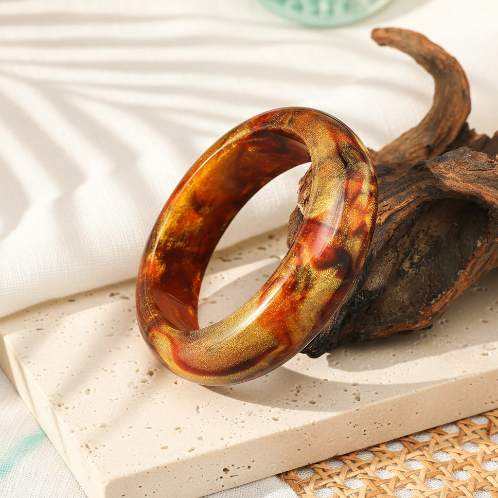 2.44" Diameter SMALL: Lucid Loop Bangle - 11 colors - Hello Baabs