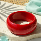 2.44" Diameter SMALL: Retro Flashback Bangle - 6 colors - Hello Baabs