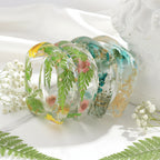 2.50" Diameter: Botanical Breeze Bangle - 7 colors - Hello Baabs