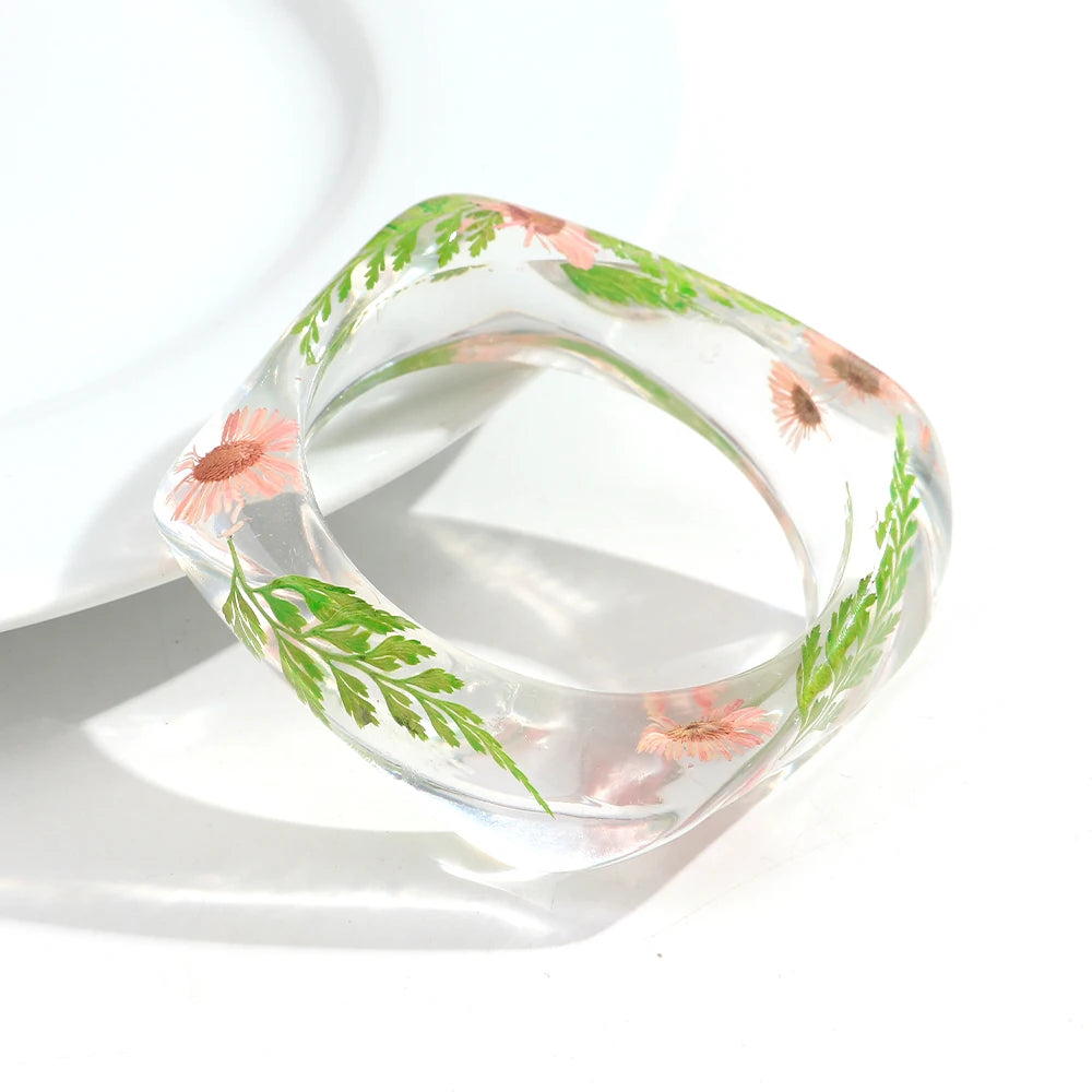 2.50" Diameter: Botanical Breeze Bangle - 7 colors - Hello Baabs