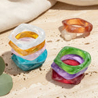 2.50" Diameter: Chisel Glow Bangle - 9 colors - Hello Baabs