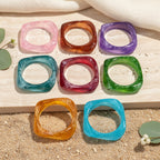 2.50" Diameter: Chisel Glow Bangle - 9 colors - Hello Baabs