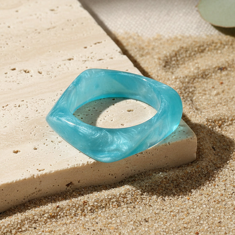 2.50" Diameter: Chisel Glow Bangle - 9 colors - Hello Baabs