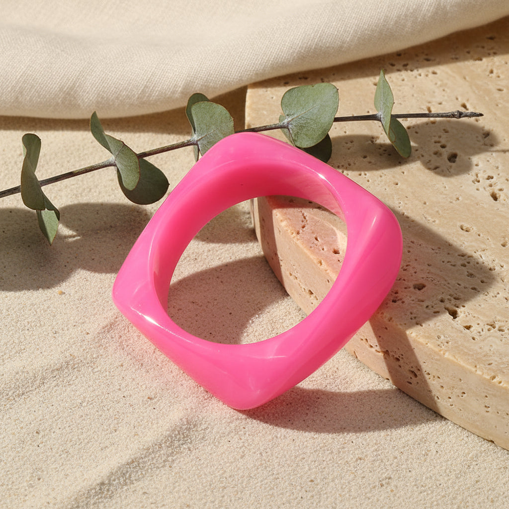 2.50" Diameter: Eclectic Pop Bangle - 13 colors - Hello Baabs