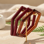 2.50" Diameter: Hex Appeal Bangle - 8 colors - Hello Baabs