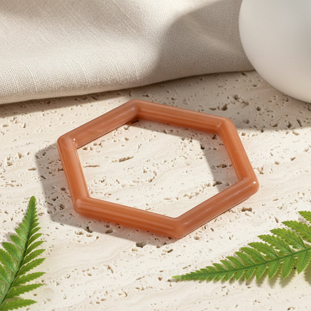 2.50" Diameter: Hex Appeal Bangle - 8 colors - Hello Baabs