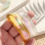 2.50" Diameter: Iridescent Edge Bangles - 8 colors - Hello Baabs