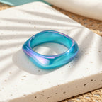 2.50" Diameter: Iridescent Edge Bangles - 8 colors - Hello Baabs