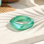 2.50" Diameter: Iridescent Edge Bangles - 8 colors - Hello Baabs