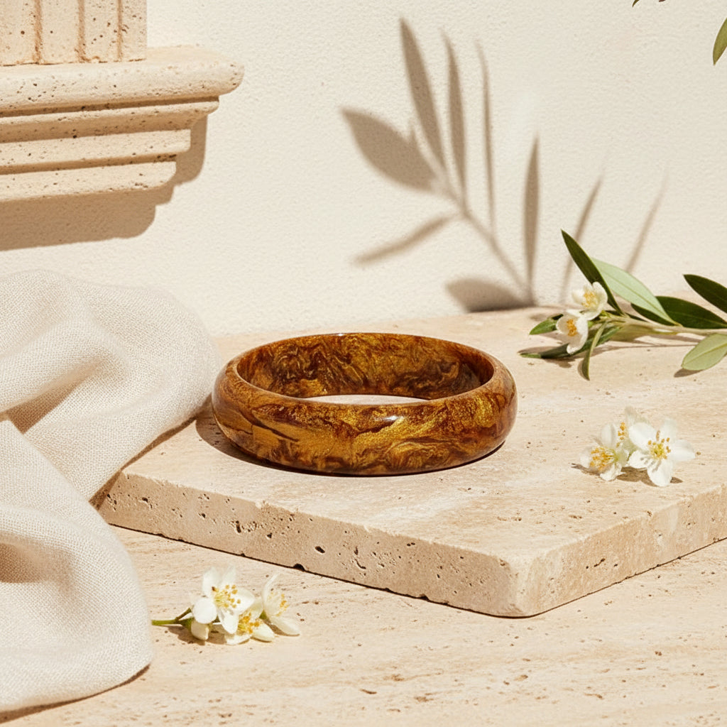 2.50" Diameter: Rooted Radiance Bangle - 5 colors - Hello Baabs