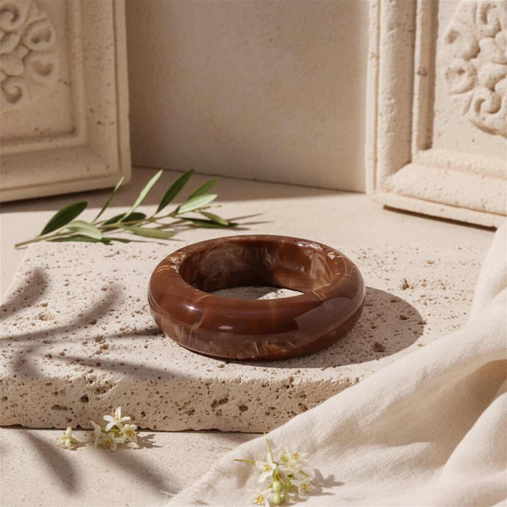 2.50" Diameter: Rooted Radiance Bangle - 5 colors - Hello Baabs