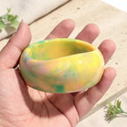 2.50" Diameter: Warped Vibe Bangle - 11 colors - Hello Baabs