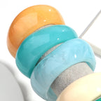 2.50" Diameter: Warped Vibe Bangle - 11 colors - Hello Baabs