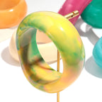2.50" Diameter: Warped Vibe Bangle - 11 colors - Hello Baabs