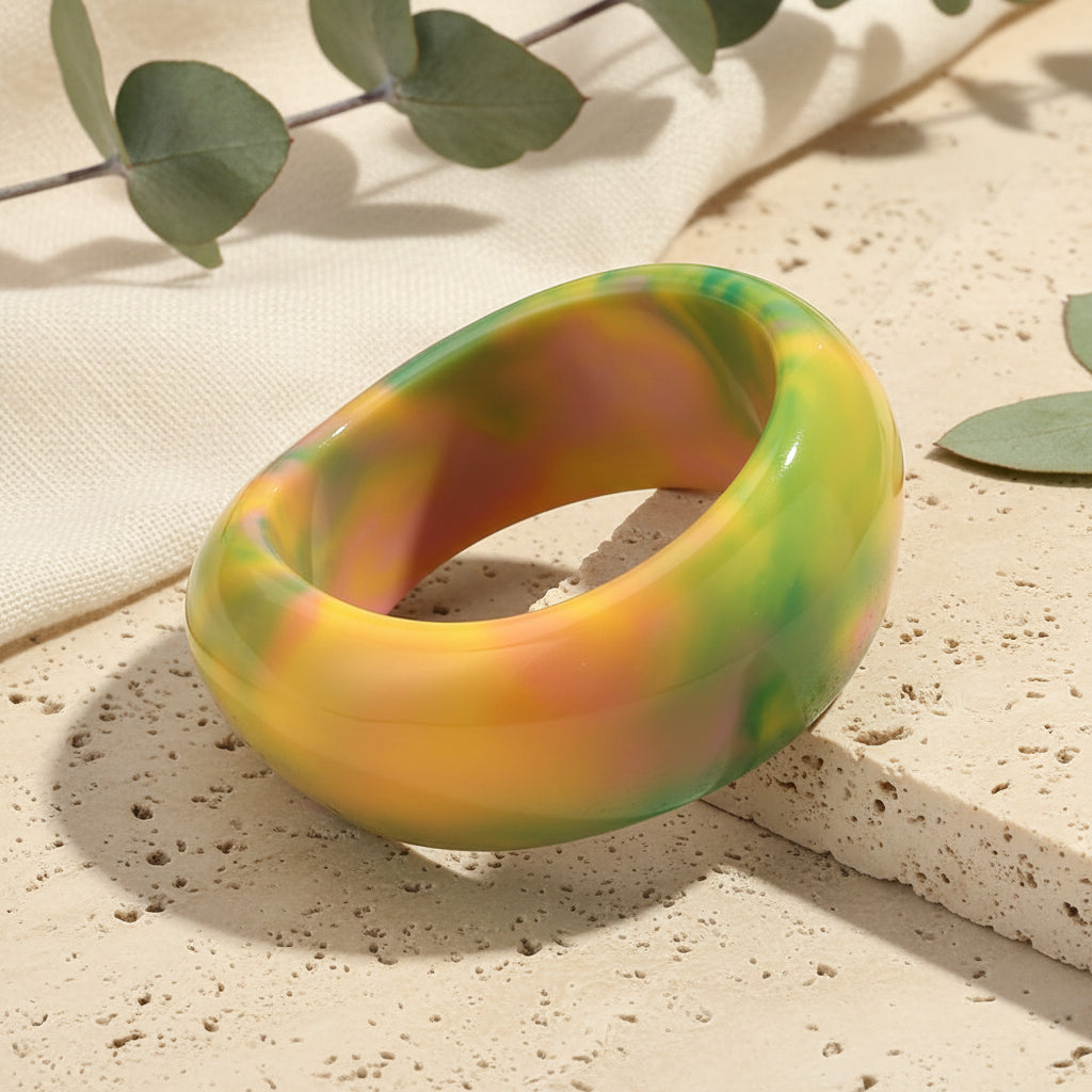 2.50" Diameter: Warped Vibe Bangle - 11 colors - Hello Baabs