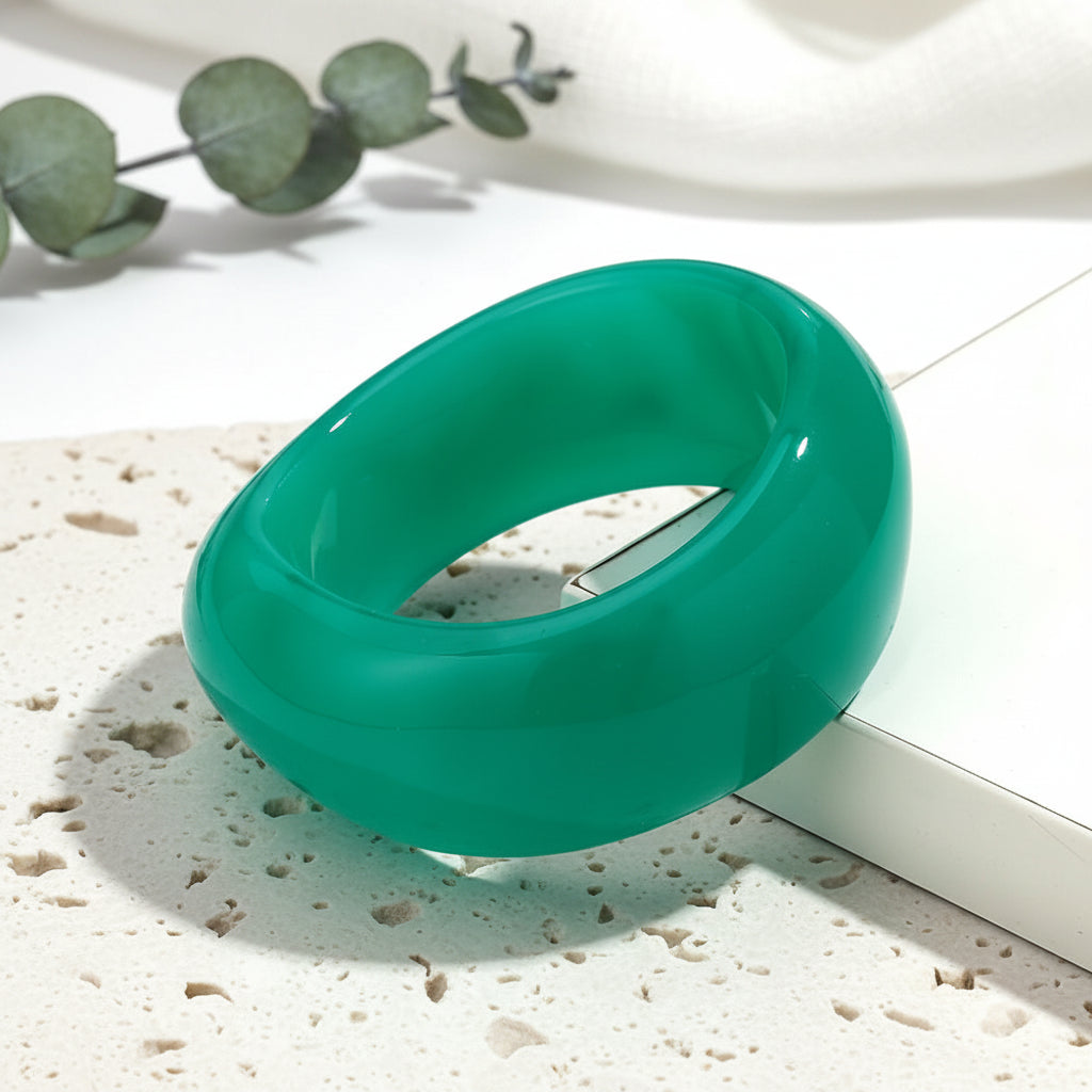 2.50" Diameter: Warped Vibe Bangle - 11 colors - Hello Baabs