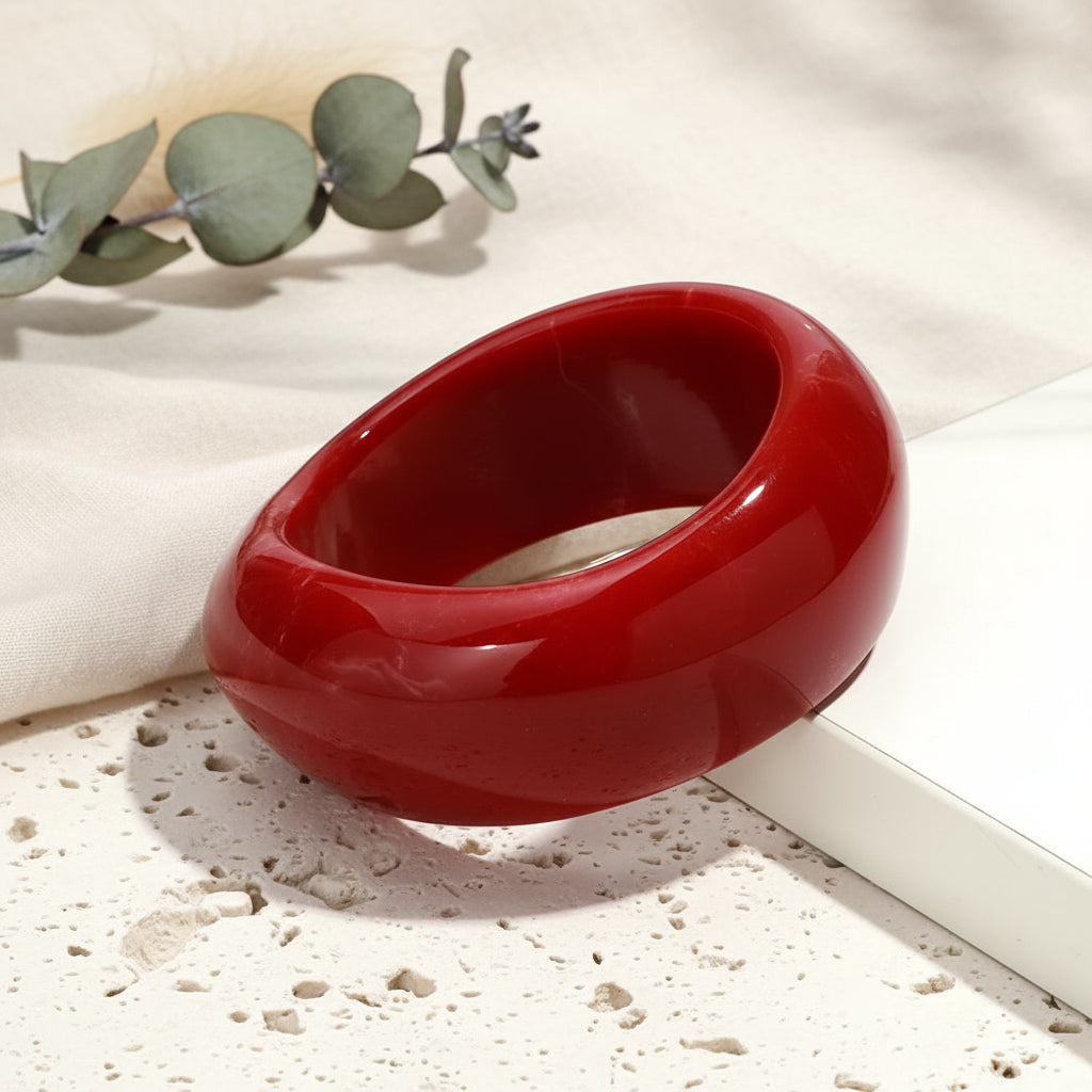 2.50" Diameter: Warped Vibe Bangle - 11 colors - Hello Baabs