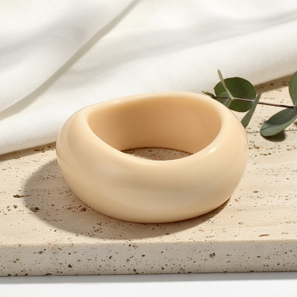 2.50" Diameter: Warped Vibe Bangle - 11 colors - Hello Baabs