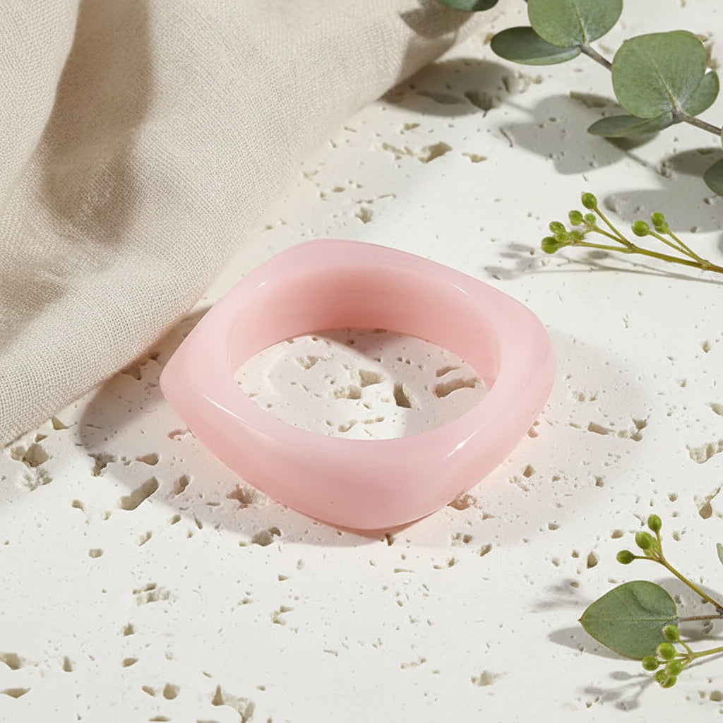 2.52" Diameter: Chisel Chic 2.0 Bangle - 12 colors - Hello Baabs