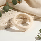 2.52" Diameter: Chisel Chic 2.0 Bangle - 12 colors - Hello Baabs