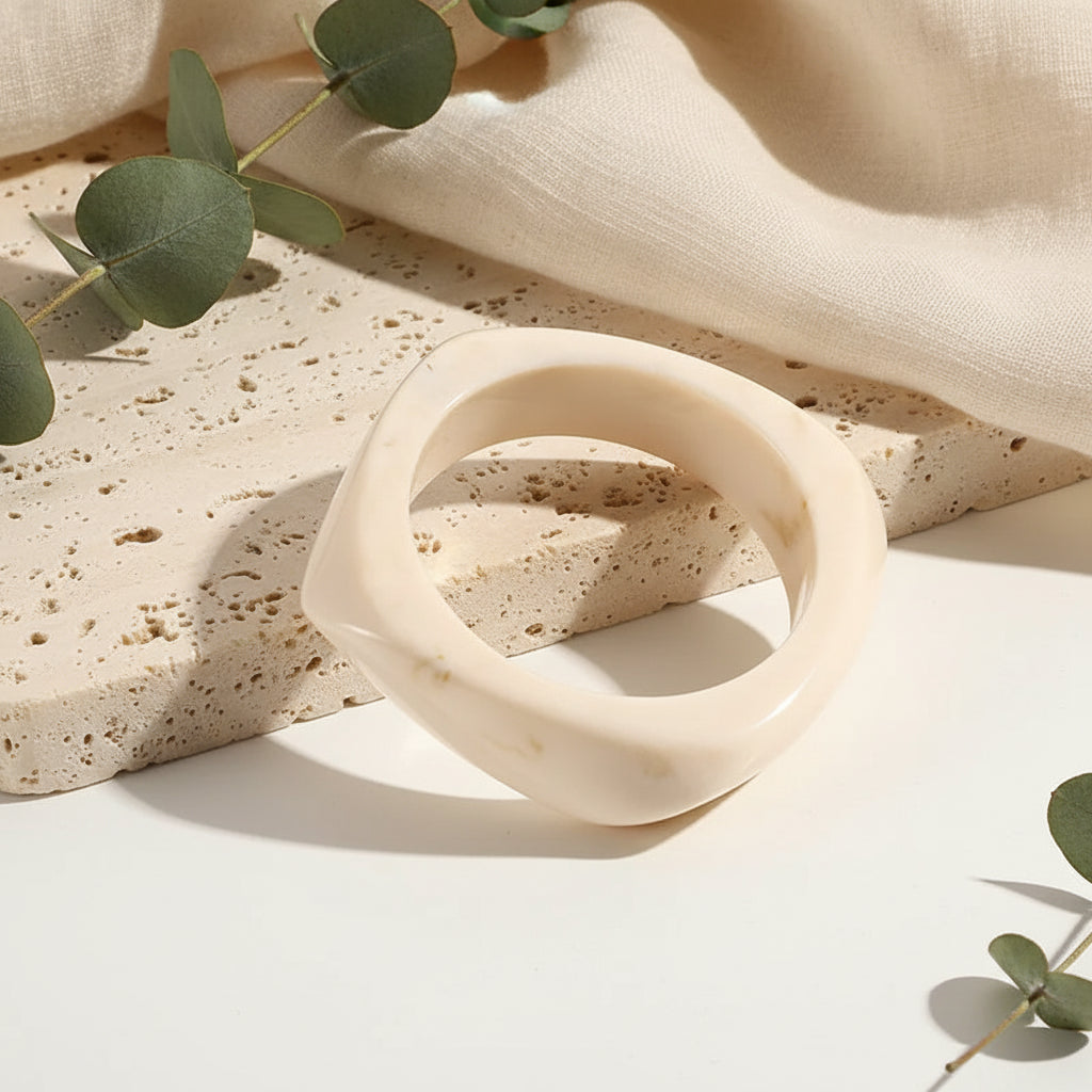 2.52" Diameter: Chisel Chic 2.0 Bangle - 12 colors - Hello Baabs