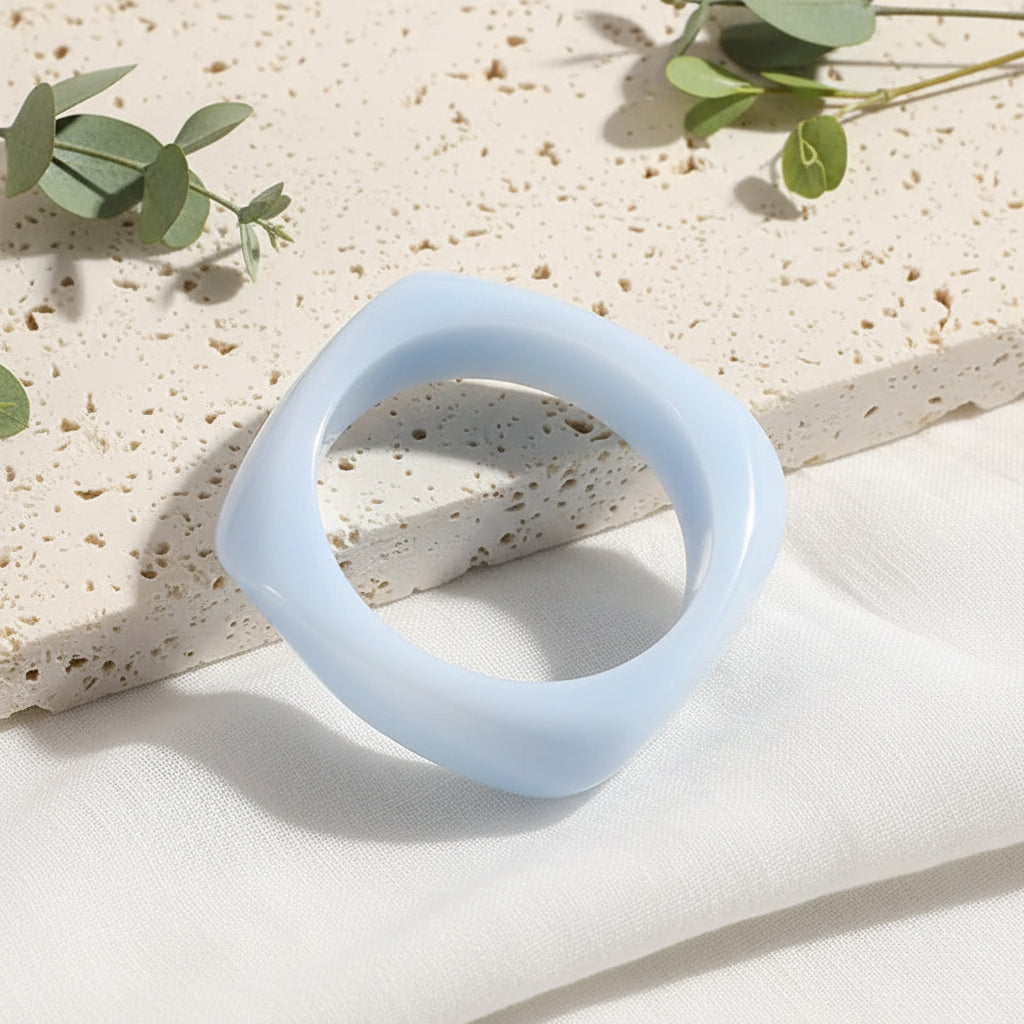 2.52" Diameter: Chisel Chic 2.0 Bangle - 12 colors - Hello Baabs