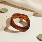 2.52" Diameter: Chisel Chic 2.0 Bangle - 12 colors - Hello Baabs