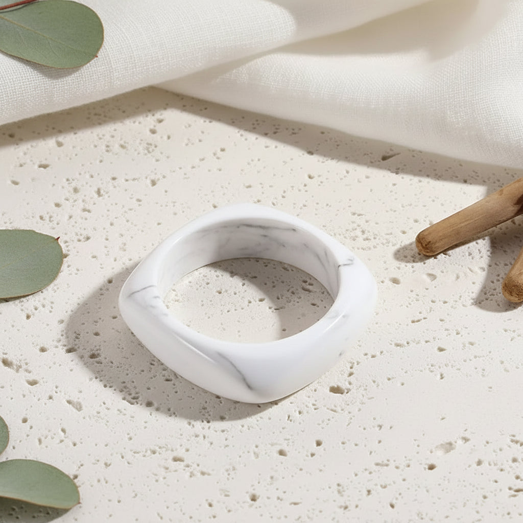 2.52" Diameter: Chisel Chic 2.0 Bangle - 12 colors - Hello Baabs