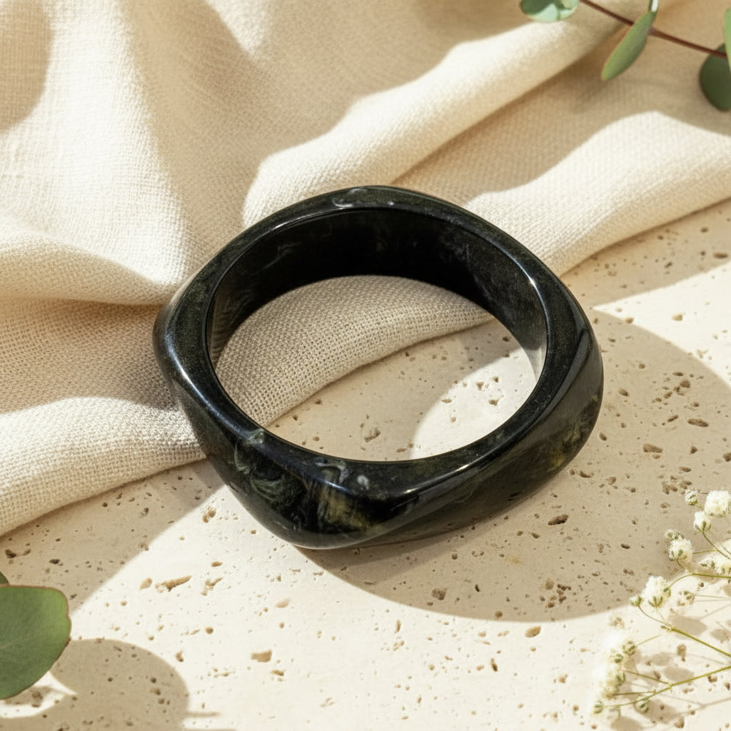 2.52" Diameter: Chisel Chic Bangle - 8 colors - Hello Baabs
