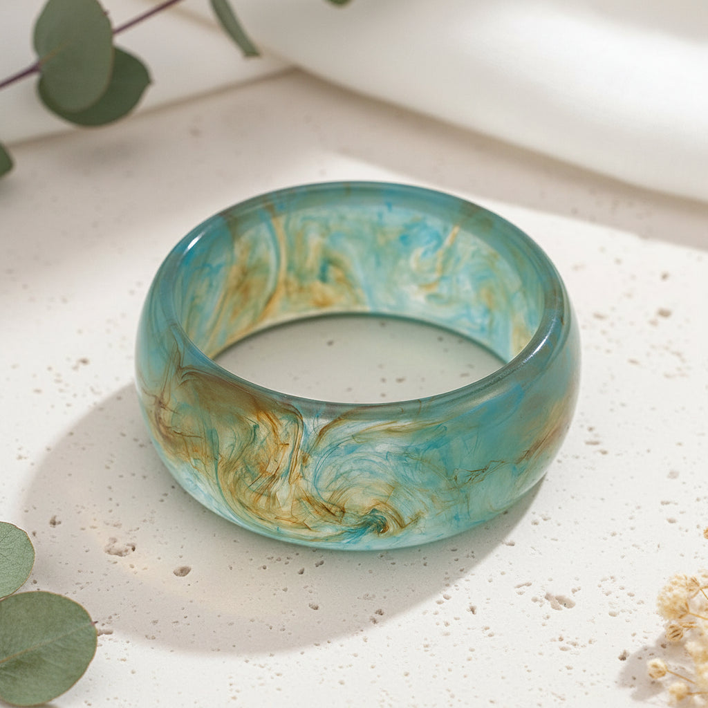 2.55" Diameter: Bold Orbit Bangle - 5 colors - Hello Baabs