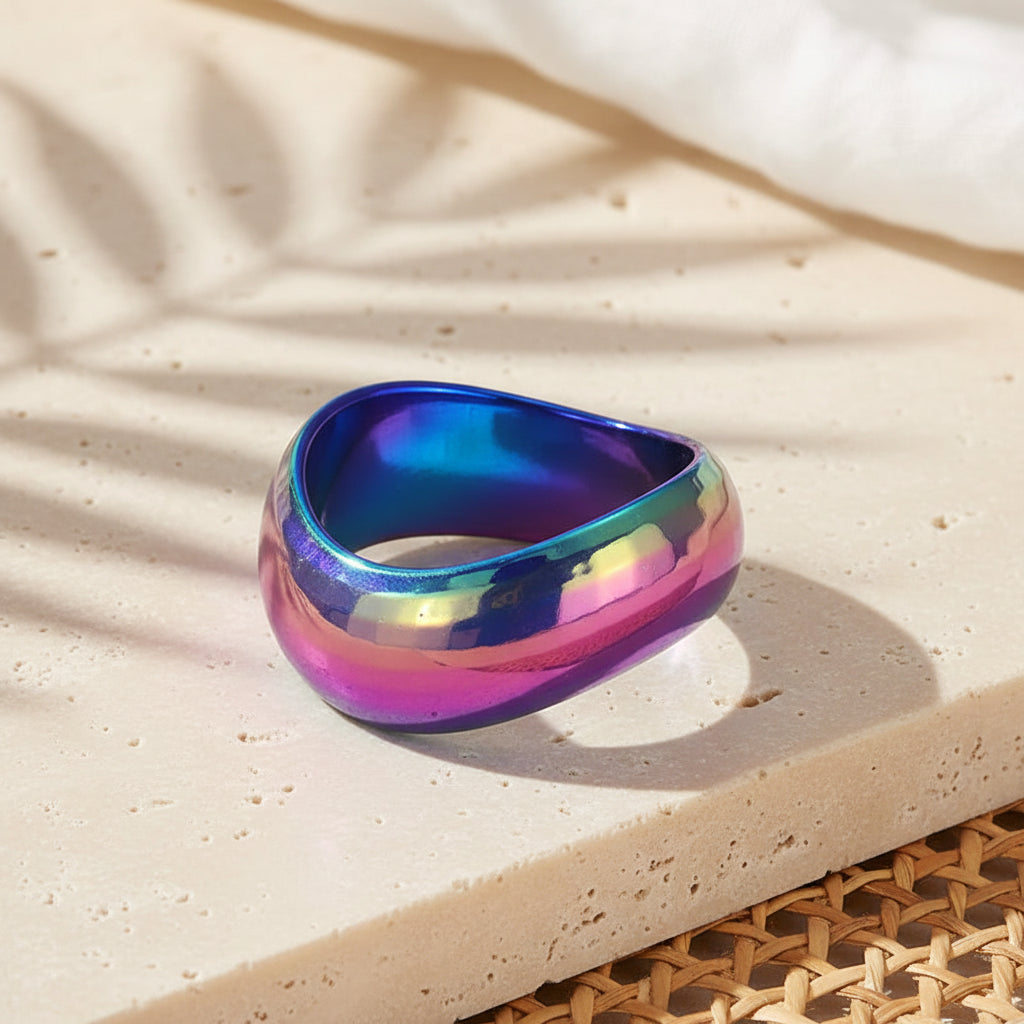 2.55" Diameter: Chaos & Color Bangle - 8 colors - Hello Baabs