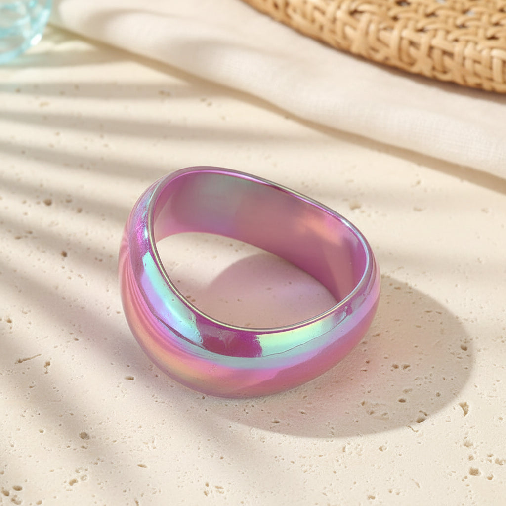 2.55" Diameter: Chaos & Color Bangle - 8 colors - Hello Baabs