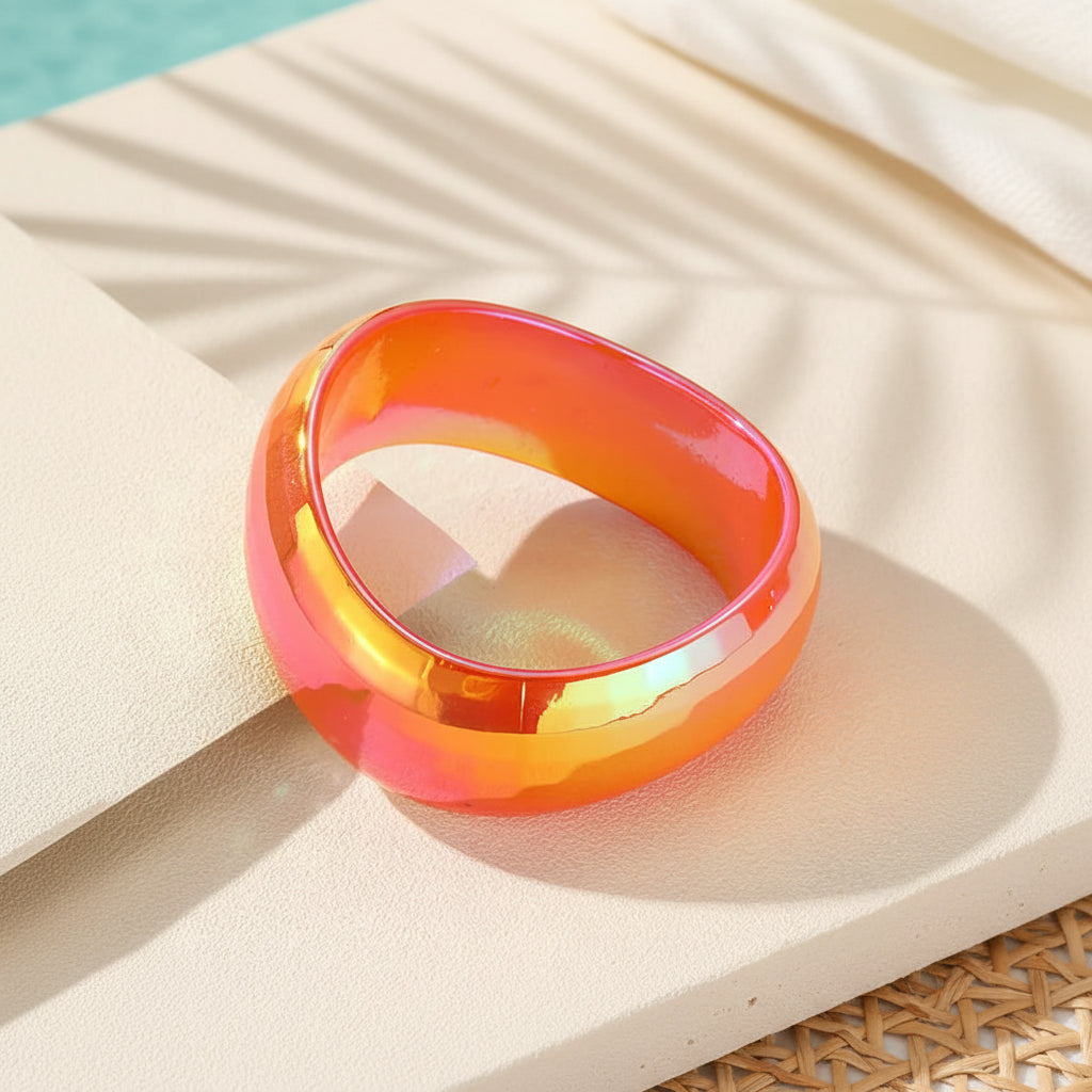 2.55" Diameter: Chaos & Color Bangle - 8 colors - Hello Baabs
