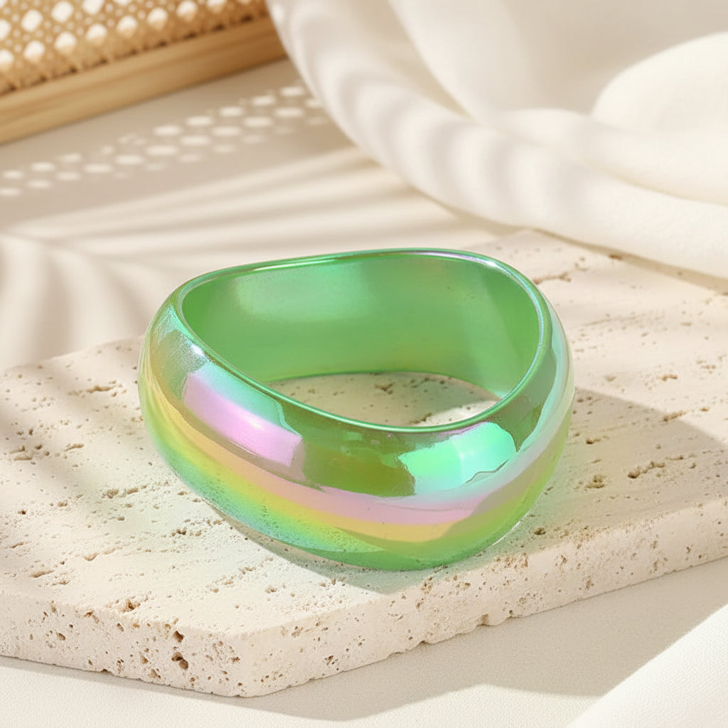 2.55" Diameter: Chaos & Color Bangle - 8 colors - Hello Baabs