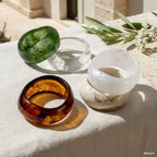 2.55" Diameter: Charm Storm Bangle 2.0 - 5 colors - Hello Baabs