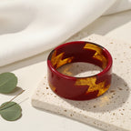 2.55" Diameter: Electric Zig Bangle - 8 colors - Hello Baabs