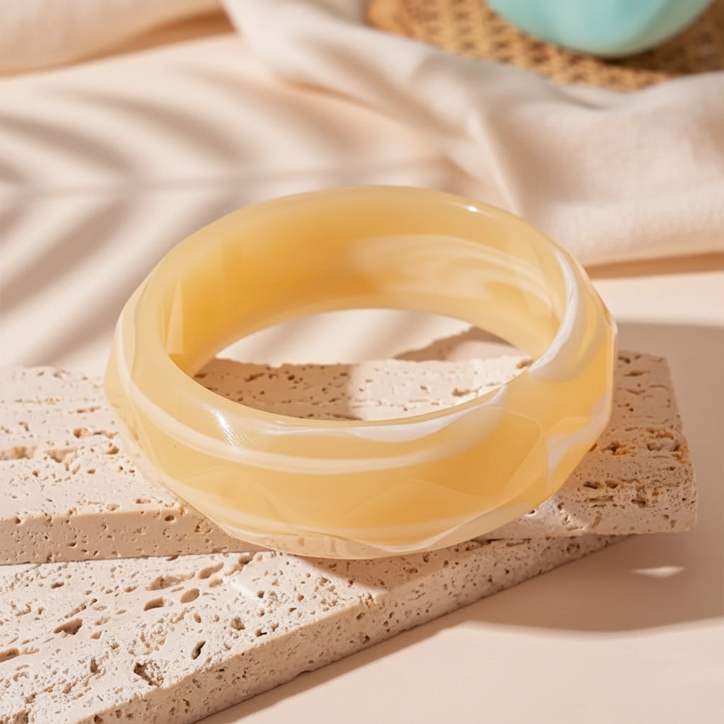 2.55" Diameter: Gypsy Tone Bangle - 5 colors - Hello Baabs